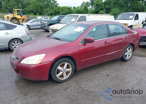 2004 Honda Accord 2.4 Ex из США, поврежденный, VIN JHMCM56694C030949